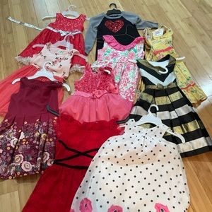 Selling 10 dresses between sizes 6 and 7/8